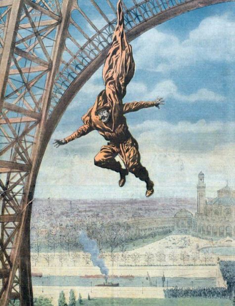 Il volo tragico dell’ “Uomo Pipistrello”