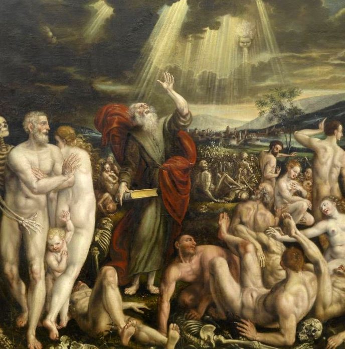 La “Resurrezione delle Carni” (nell’ordine di comparizione)