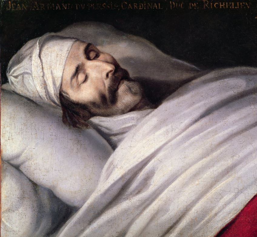 Il cardinale Richelieu, anche lui decapitato ai tempi del Terrore (1793)